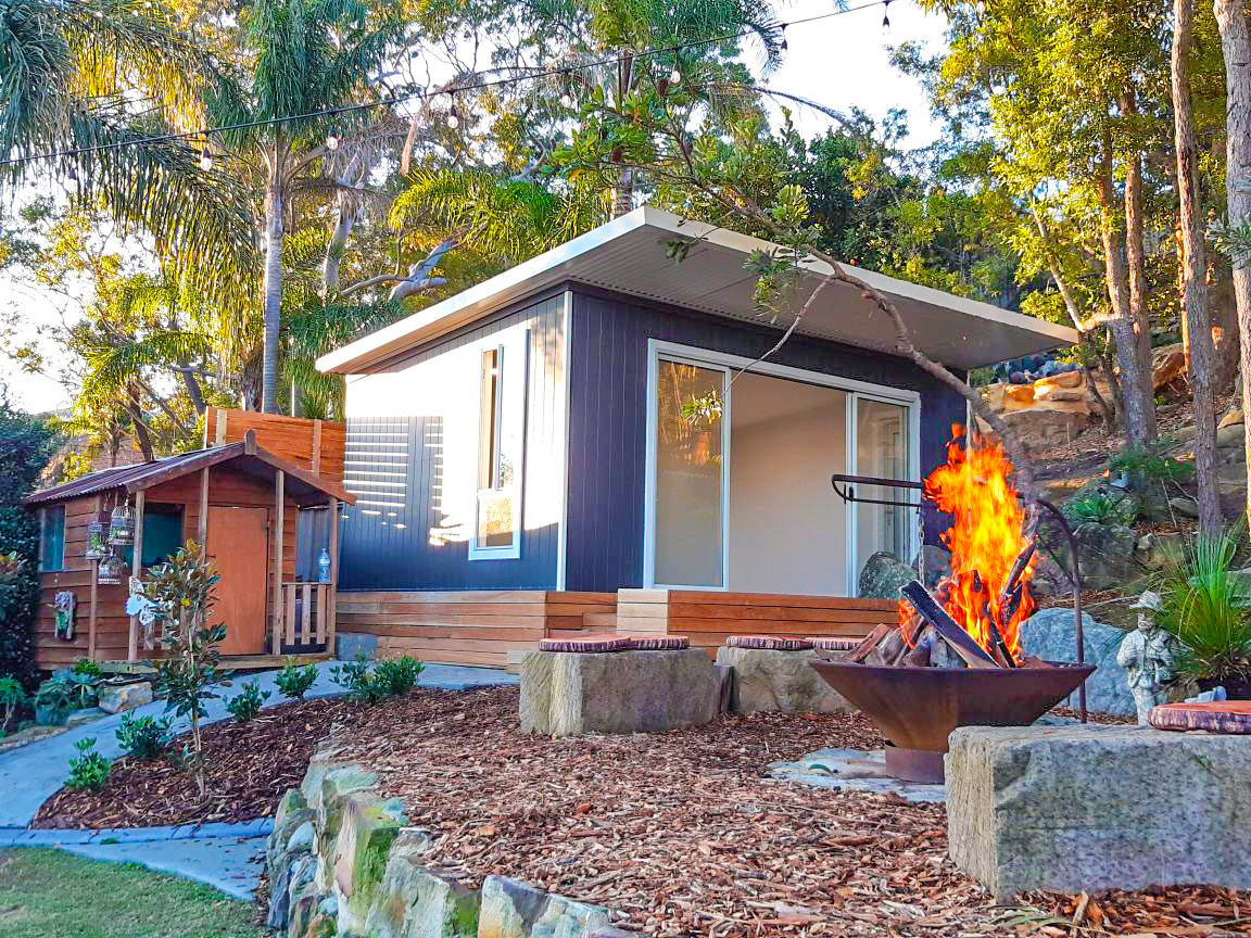 Backyard rooms