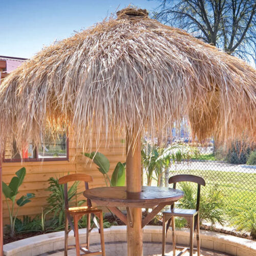 bali hut - umbrella