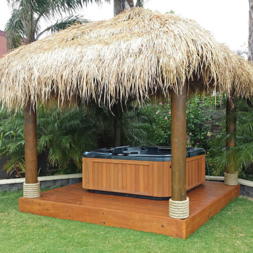 bali hut - with spa