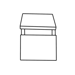 cubby house accessories - letterbox