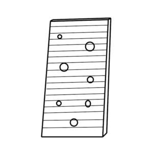 cubby house attachment - rock wall