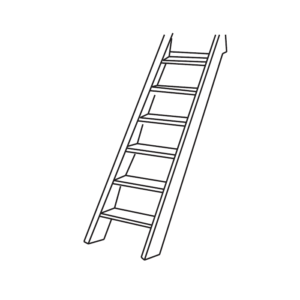 cubby house attachment - steps